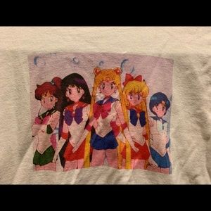 Teepublic Sailor Moon anime tee